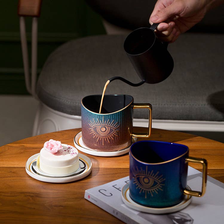 Evil Eye Coffee Mug - HER Home Design Boutique